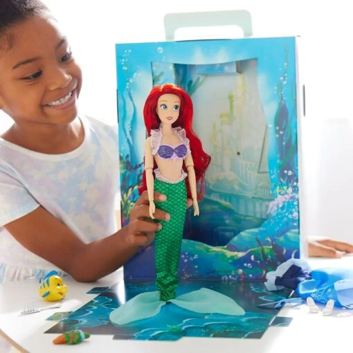 Ariel Disney Story Doll – The Little Mermaid – 11'' -Disney Sales Store 1610040902074 1