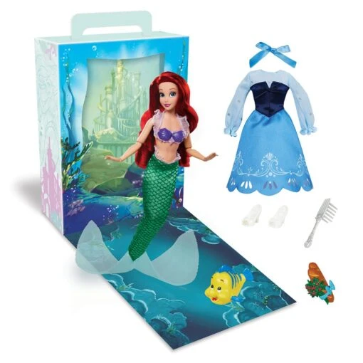 Ariel Disney Story Doll – The Little Mermaid – 11'' -Disney Sales Store 1610040902074