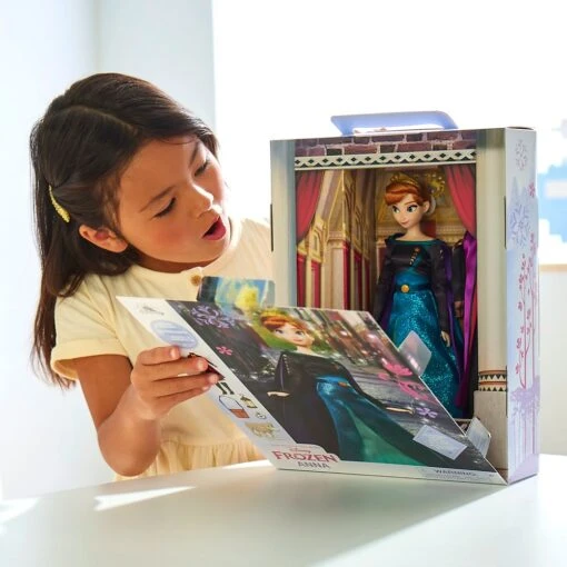 Anna Disney Story Doll – Frozen – 11 1/2'' -Disney Sales Store 1610040902077 4