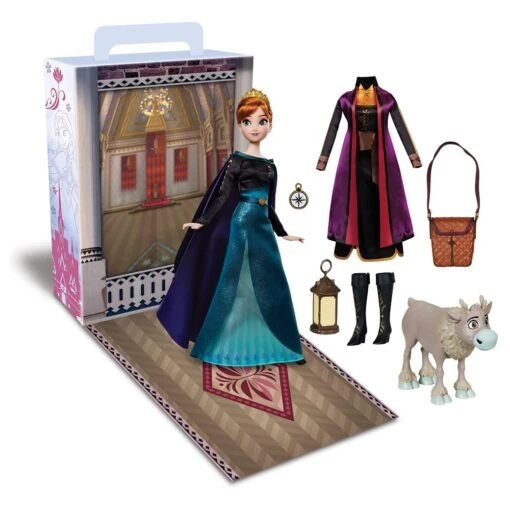 Anna Disney Story Doll – Frozen – 11 1/2'' -Disney Sales Store 1610040902077