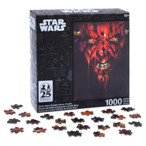 Disney Darth Maul Exhibit Series Puzzle – Star Wars: Episode 1 – The Phantom Menace 25th Anniversary -Disney Sales Store 1611056070072