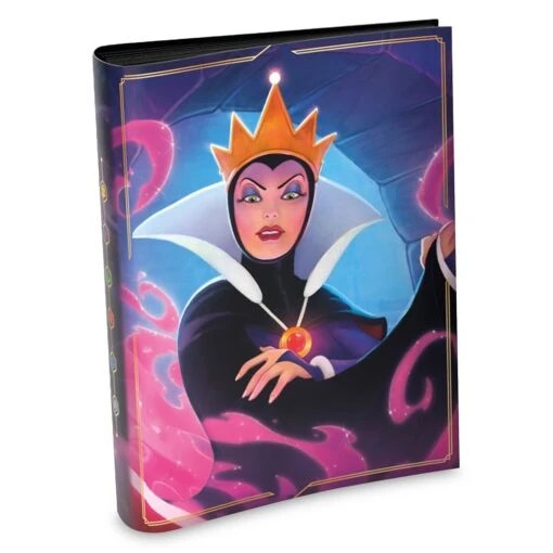 Evil Queen Lorebook Card Portfolio By Ravensburger – Disney Lorcana Trading Card Game – Snow White And The Seven Dwarfs -Disney Sales Store 1611057960035 1