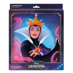 Evil Queen Lorebook Card Portfolio By Ravensburger – Disney Lorcana Trading Card Game – Snow White And The Seven Dwarfs -Disney Sales Store 1611057960035 3