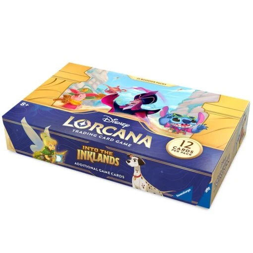 Disney Lorcana Trading Card Game By Ravensburger – Into The Inklands – Booster Tray -Disney Sales Store 1611057960107 1