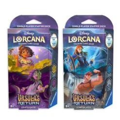 Disney Lorcana Trading Card Game By Ravensburger – Ursula's Return – Starter Deck – Frozen And Hercules -Disney Sales Store 1611057960150 2