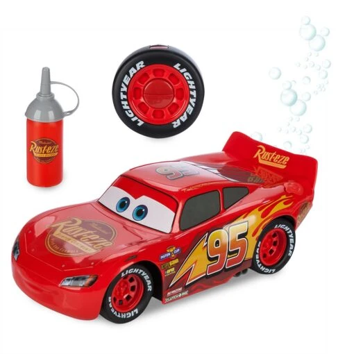 Disney Lightning McQueen Bubble RC Car – Cars -Disney Sales Store 1715058294490