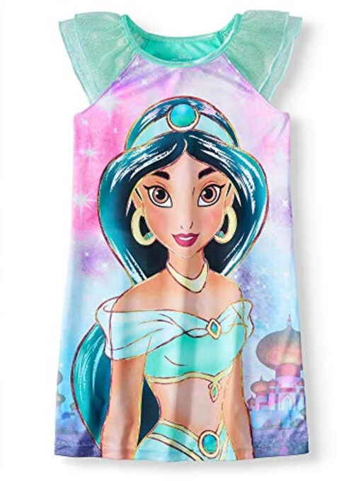 Disney Princess Aladdin Jasmine Silky Polyester Flutter Sleeve Nightgown -Disney Sales Store 185ff09c d4f9 53d7 a5aa f985321c2ae5 89757.1562857740