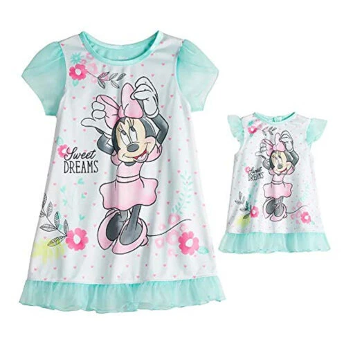 Minnie Mouse Toddler Girl Sweet Dreams Floral Nightgown With Doll Gown -Disney Sales Store 3a2dadd9 12dc 52f8 8198 75b5d1215d37 77235.1582219213