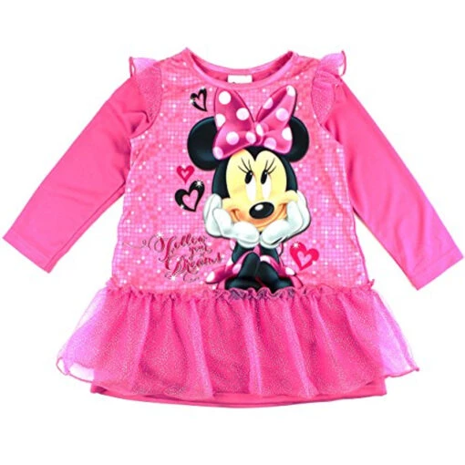 Minnie Mouse Toddler Pink Satin And Tulle Toddler Girls Nightgown -Disney Sales Store 4980481d ae6f 5e32 9f3b 001213949f95 59526 66869.1623864907