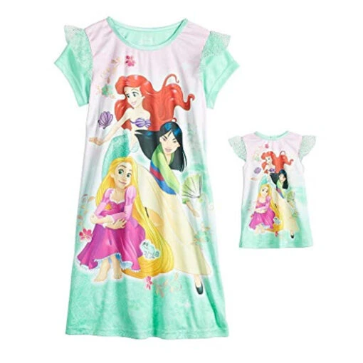 Disney Princesses Mulan, Ariel And Rapunzel Nightgown With Doll Gown -Disney Sales Store 4ee69a60 cb80 5ff6 98ba 13a30b439302 36563.1593803597