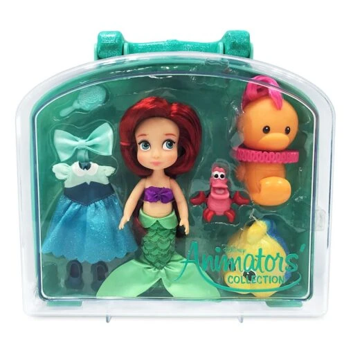 Ariel Disney Animators' Collection Mini Doll Play Set – The Little Mermaid – 5'' -Disney Sales Store 6002040901747 1