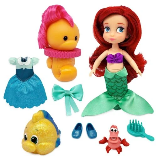 Ariel Disney Animators' Collection Mini Doll Play Set – The Little Mermaid – 5'' -Disney Sales Store 6002040901747