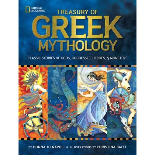 Disney Treasury Of Greek Mythology: Classic Stories Of Gods, Goddesses, Heroes And Monsters Book – National Geographic -Disney Sales Store 7741055952846