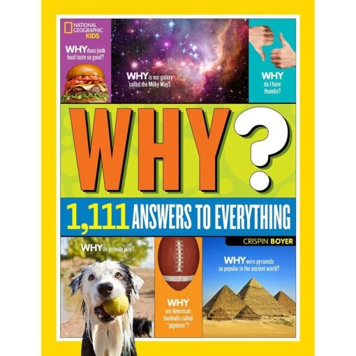 Disney Why? 1,111 Answers To Everything Book – National Geographic -Disney Sales Store 7741055952863