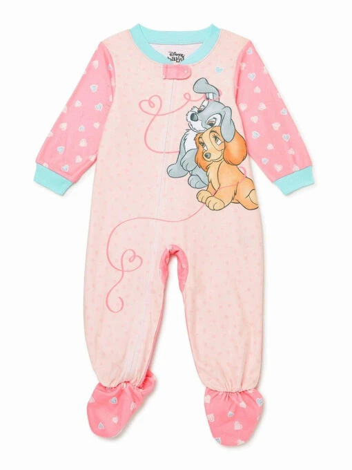 Disney Lady And The Tramp Toddler Girl's Footed Pajama Sleeper -Disney Sales Store 9a5d8d51 77af 544a a97a 81a814ee85cd 74285 67278.1686240746