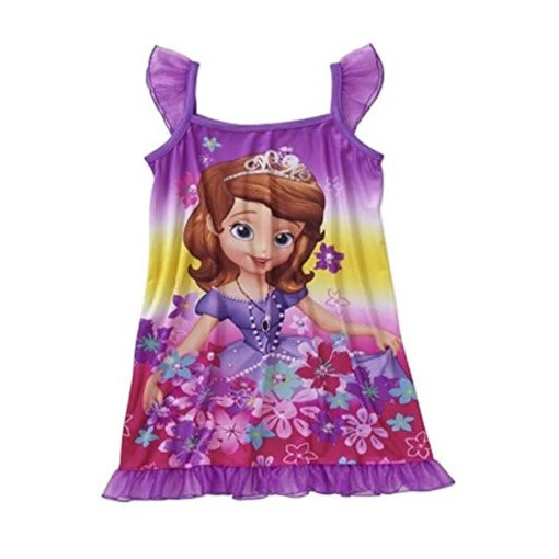 Disney Sofia The First Sleeveless Nightgown, Sleep Gown, Size 4/5 -Disney Sales Store a608ba21 17ce 5444 853f 574a993550da 93595 49813.1623864704